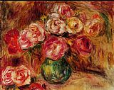 Pierre Auguste Renoir Wall Art - Vase of Flowers II